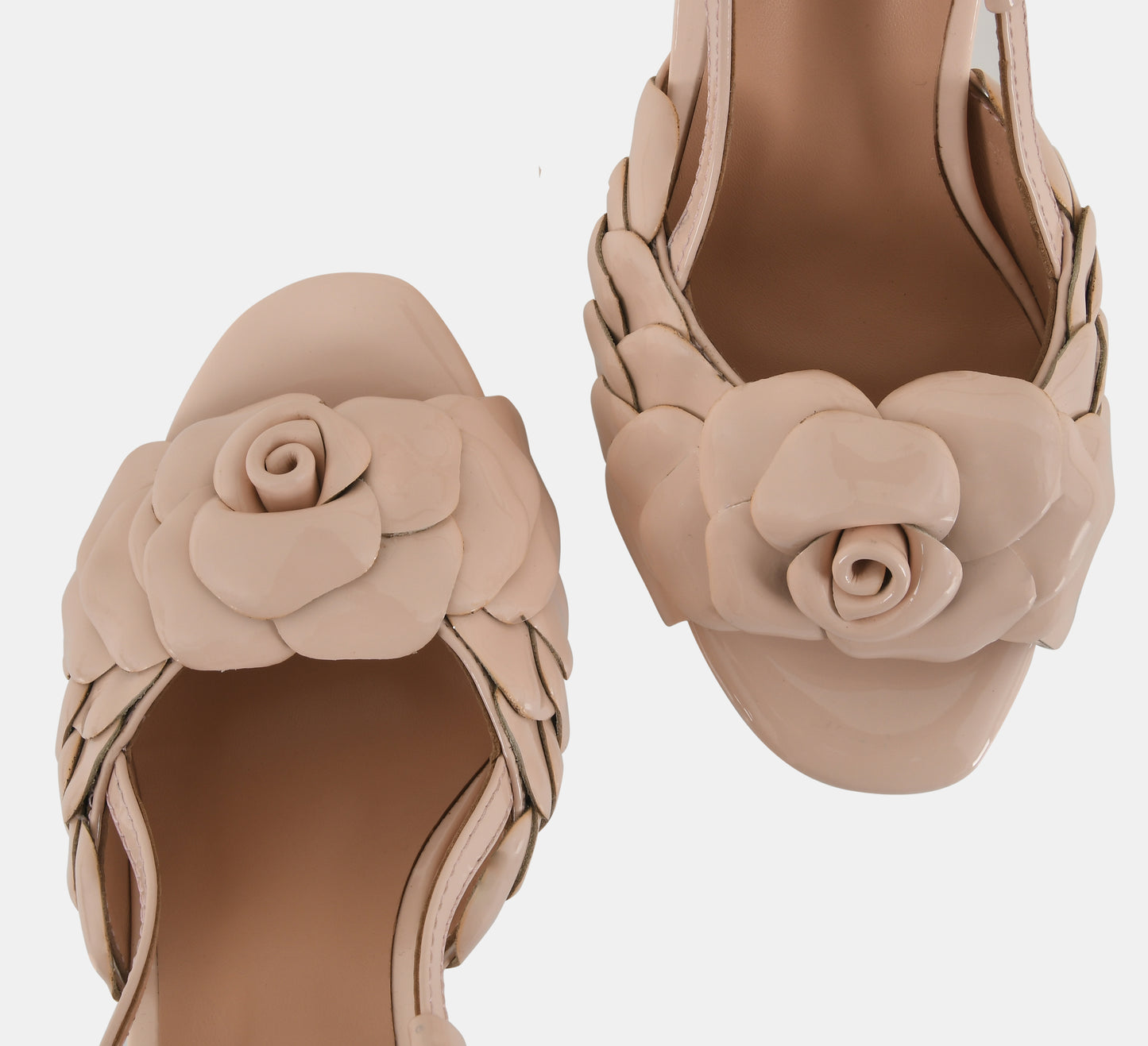 The Rosê Sandal 80 - Nude Pink