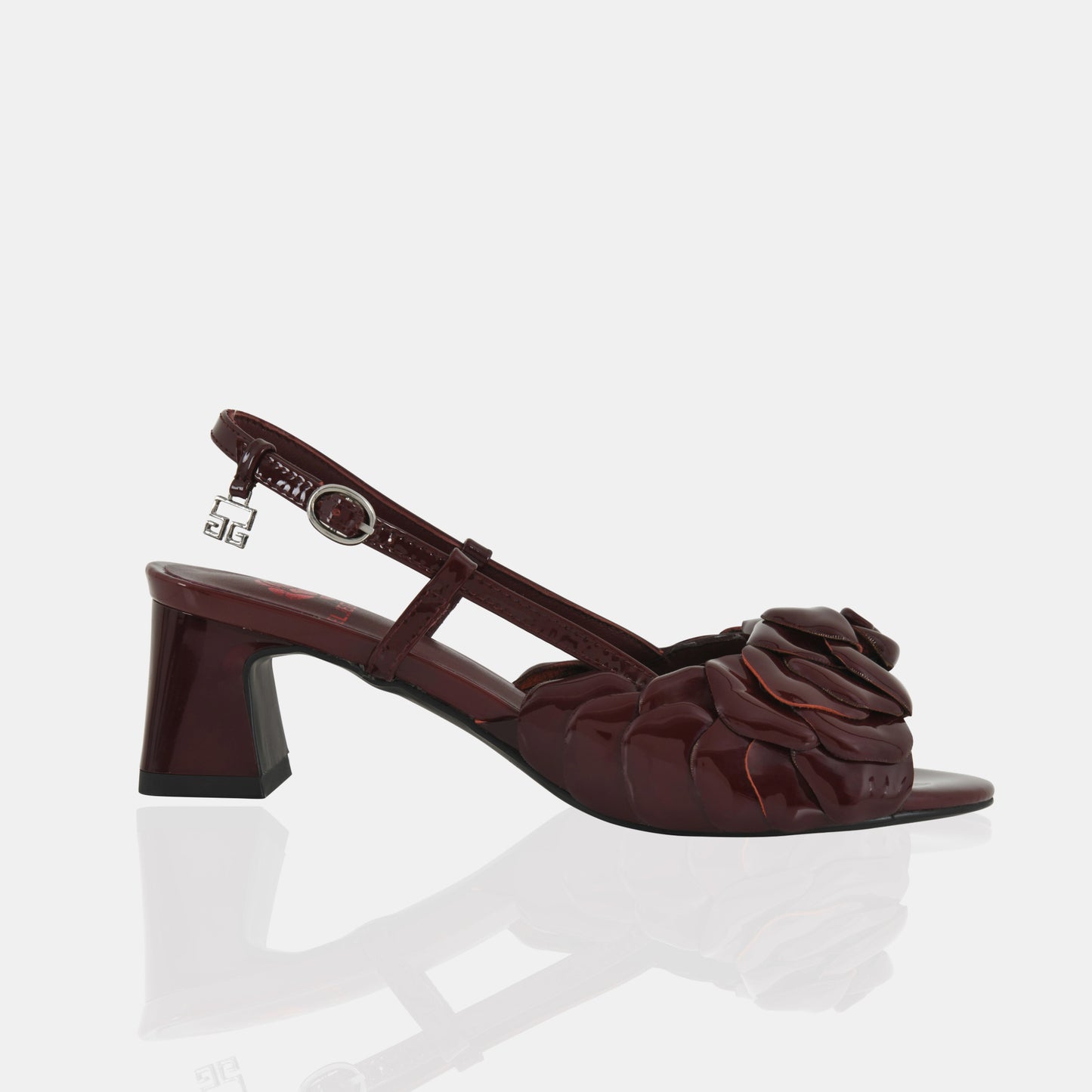 The Rosê Sandal 50 - Garnet