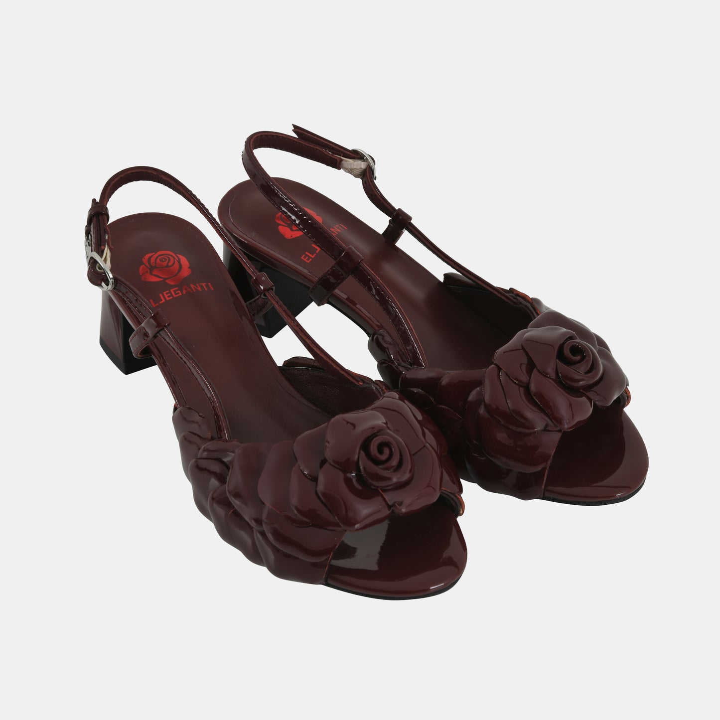 The Rosê Sandal 50 - Garnet