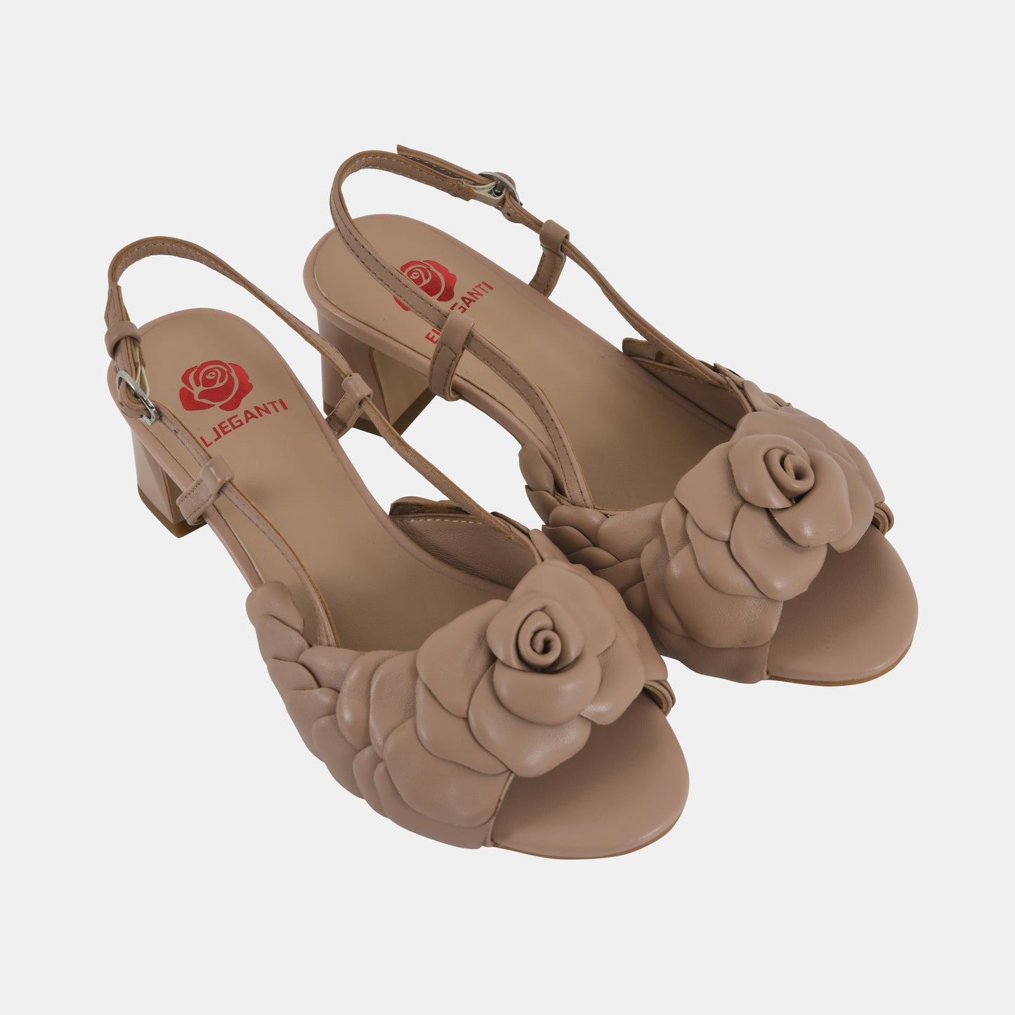 The Rosê Sandal 50 - Taupe