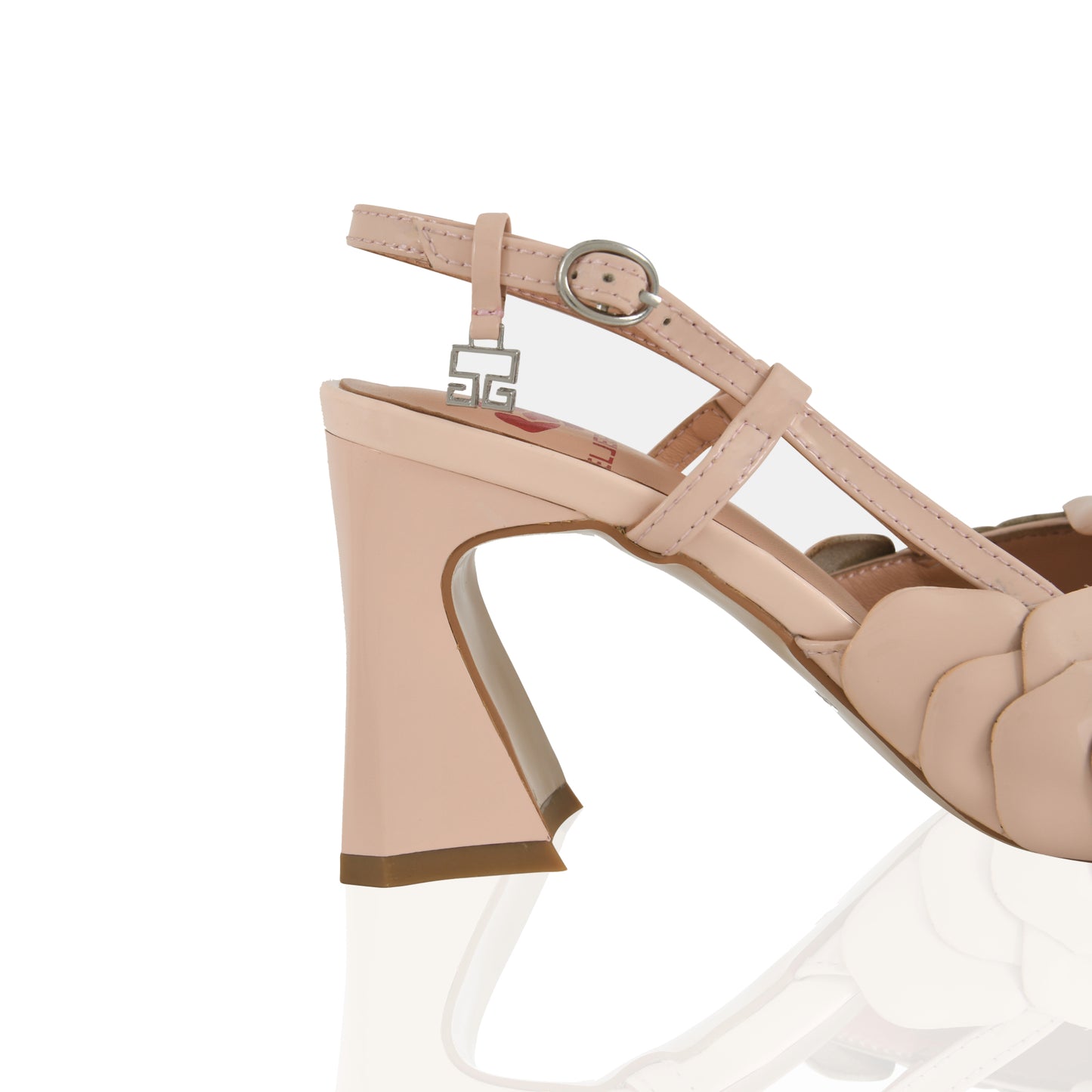 The Rosê Sandal 80 - Nude Pink