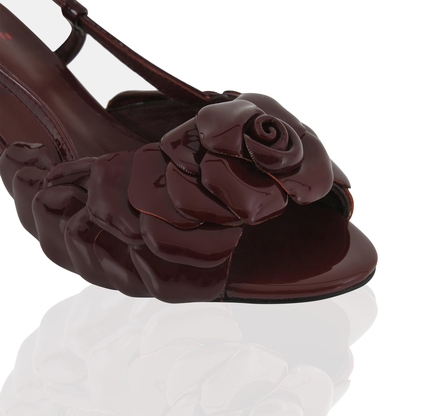 The Rosê Sandal 50 - Garnet