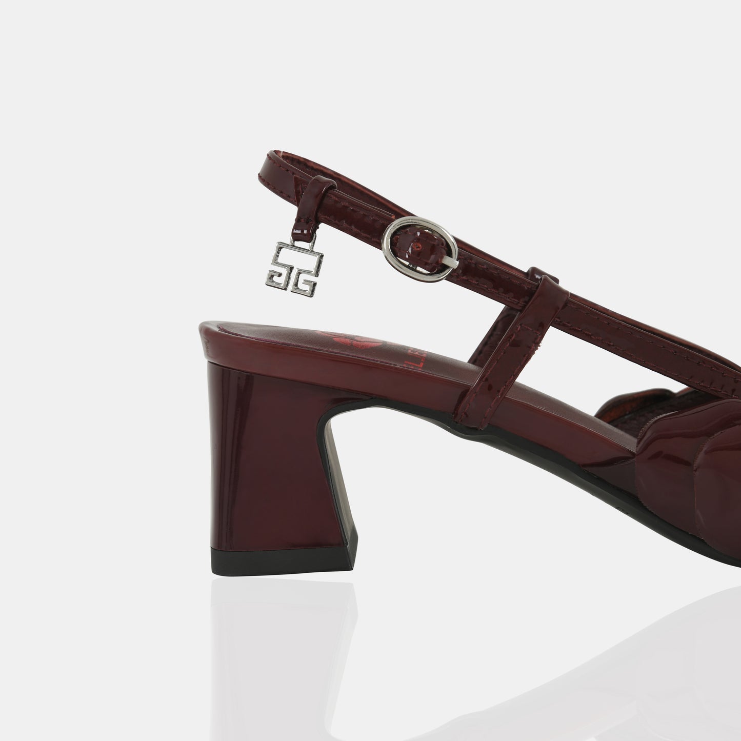 The Rosê Sandal 50 - Garnet
