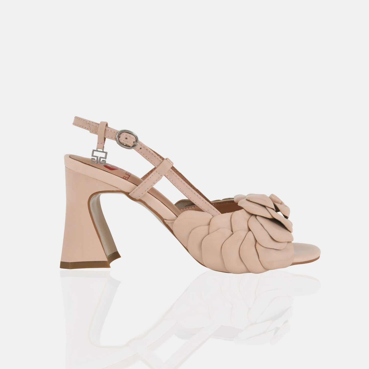 The Rosê Sandal 80 - Nude Pink
