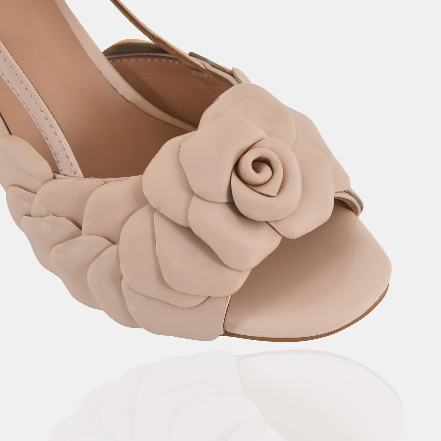 The Rosê Sandal 80 - Nude Pink