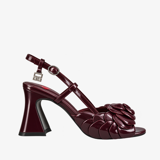 The Rosê Sandal 80 - Bordeaux